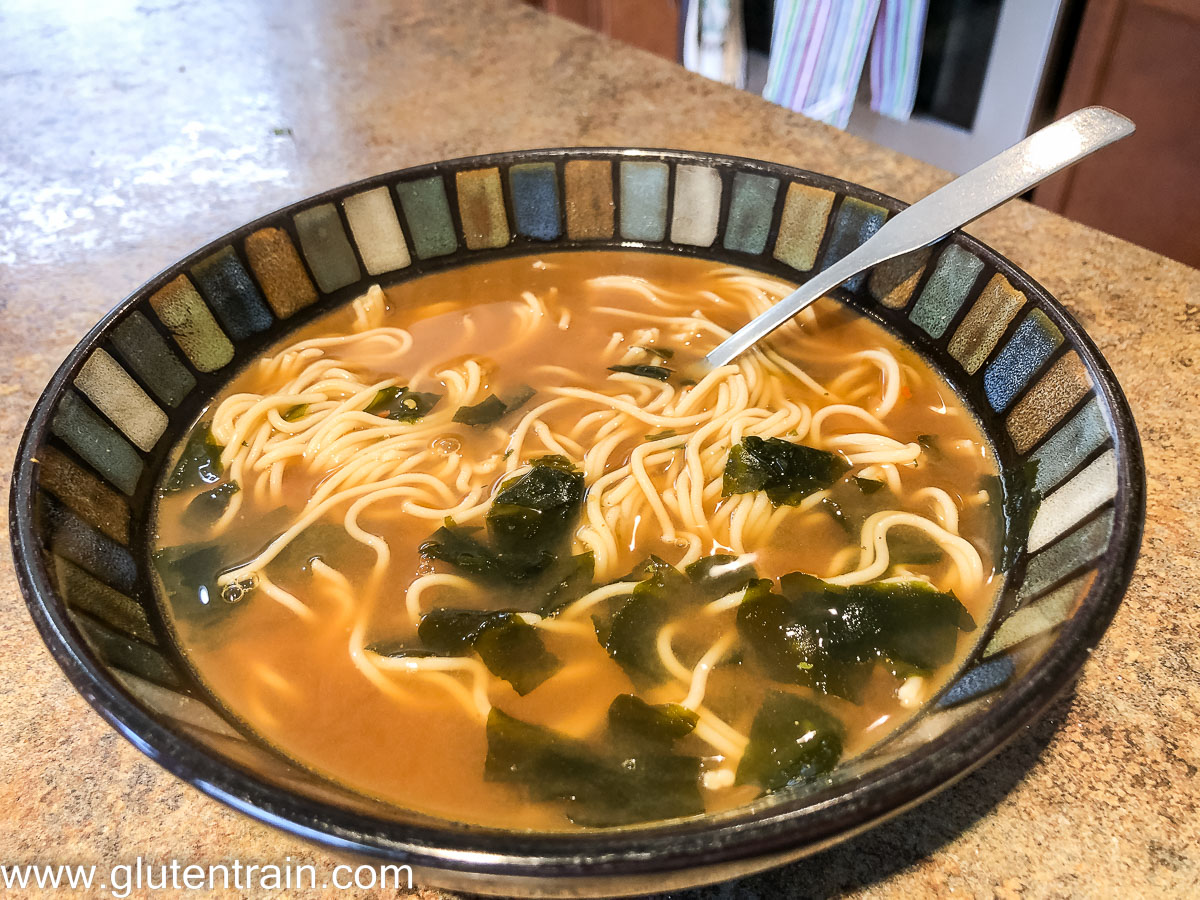 Bowl of noodle soup